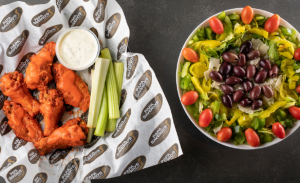 wings-and-ranch-and-celery-with-salad